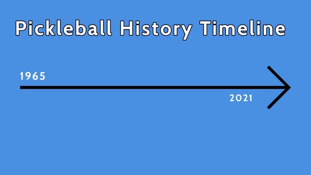 The History of Pickleball - pickleball history timeline 1024x576