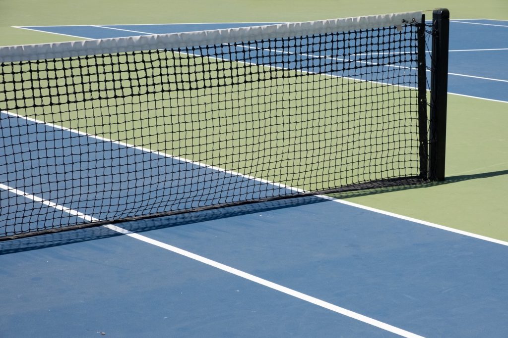 Pickleball Net Height vs. Tennis Net Height - Pickleball net 1024x683