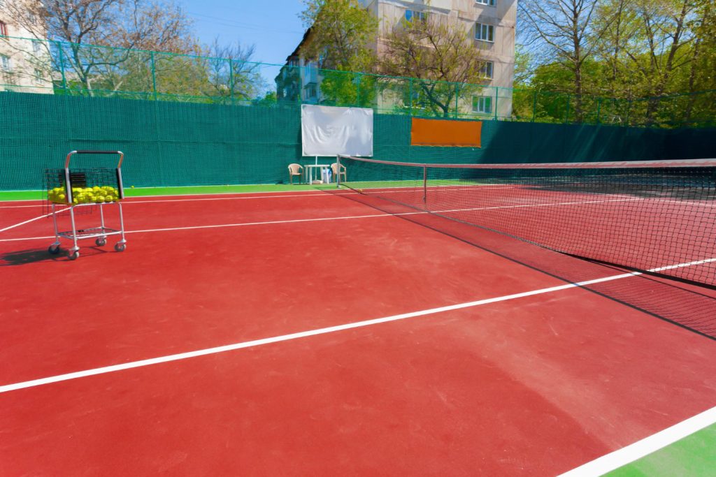 Play Pickleball on a Tennis Court - tennis court 1 1024x683