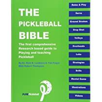 Pickleball Books - The Pickle Ball Bible 1