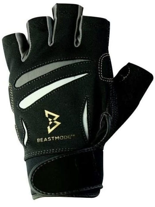Pickleball gloves - Mens Beastmode Half Finger Fitness Gloves edited 1