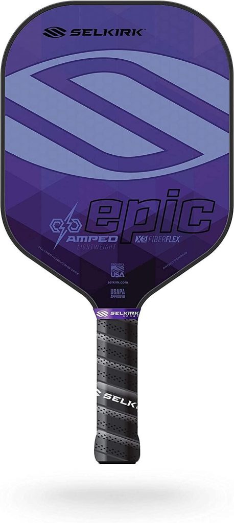 Best Pickleball Paddles For Spin - Selkirk Amped Pickleball Paddle 458x1024