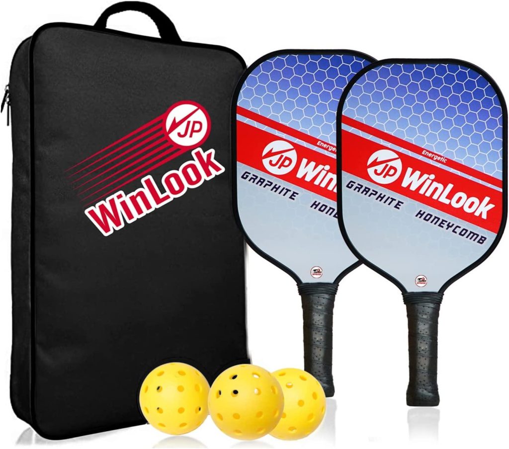 The Best Pickleball Sets For Beginners And Professionals - JP WinLook Pickleball Paddle Sets 1024x904
