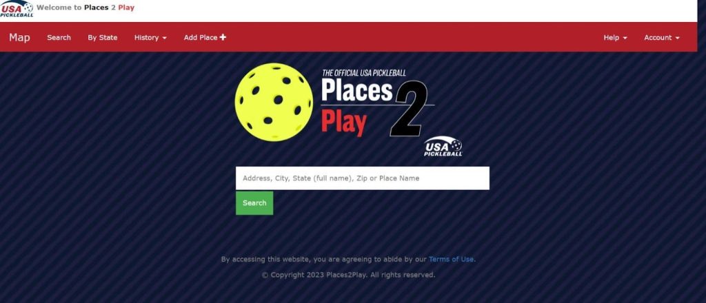 Pickleball courts near me - USAPA Places 2 Play 2 1024x440