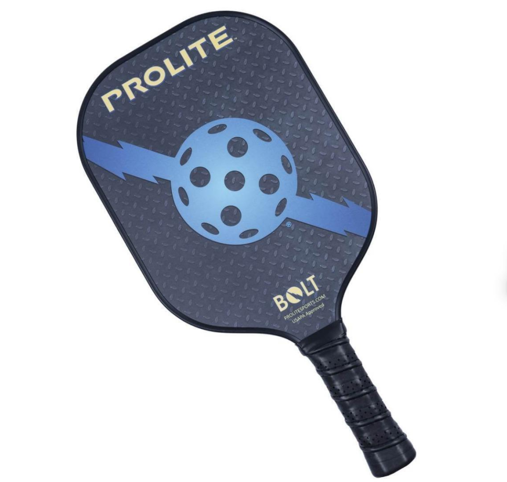 Best Pickleball Paddles for Beginners - PROLITE Bolt Carbon Fiber Middleweight Paddle edited